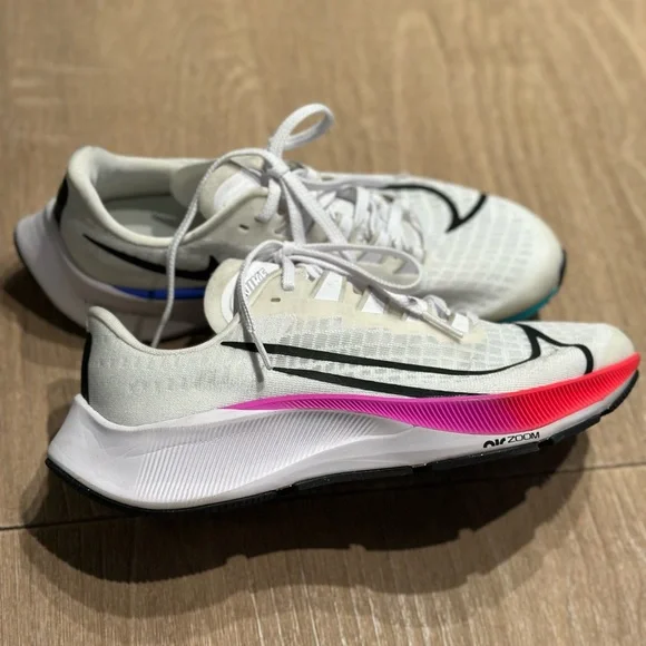 Nike Air Zoom Pegasus 37 White Multi - Picture 10 of 10